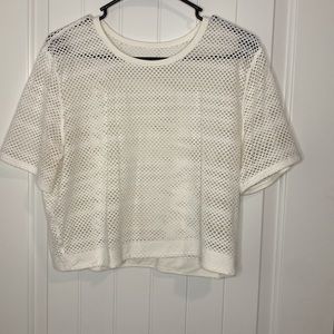 Lululemon mesh train top.
